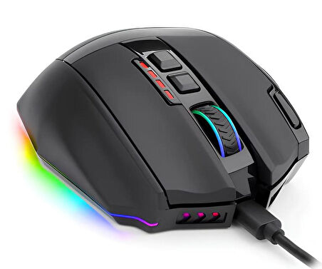 Redragon Sniper Pro M801P-RGB 16.000 DPI 9 Tuş RGB Optik Kablosuz Gaming (Oyuncu) Mouse