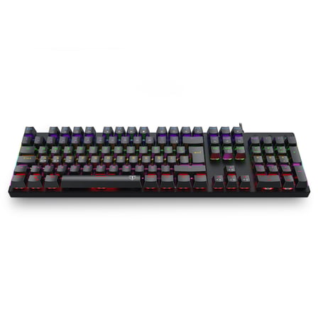 T-DAGGER Naxos T-TGK310-BL 104 Tuş TÜRKÇE Mekanik Oyuncu Klavyesi