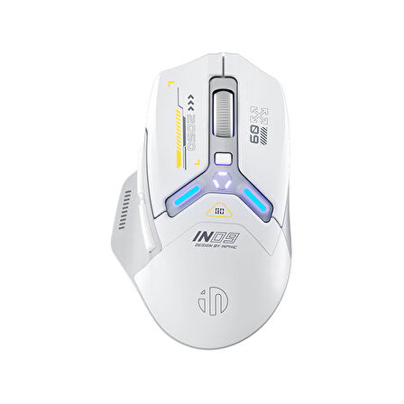 İNPHIC İN9 Kablosuz Oyun Faresi, Gerçek Üç Modlu Bluetooth/Tip-CWired/2.4G Kablosuz mouse,10000 DPl