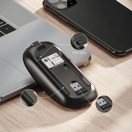 INPHIC M1PRO Ultra İnce Sessiz Bluetooth Mouse