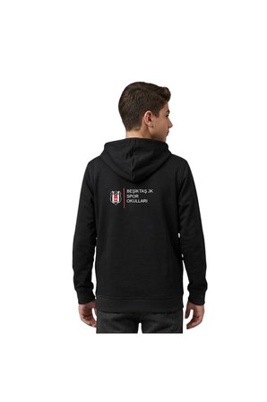 BEŞİKTAŞ ORİJİNAL LİSANSLI SPOR OKULLARI SİYAH ÇOCUK SWEAT