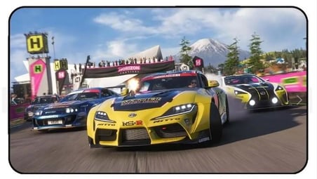 Azemax 3mm 90x40 Oyuncu Mouse Pad Forza Desenli Speed Yüzey 