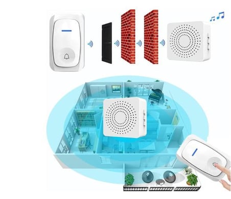 Azemax Usb Wireless WİFİ Kumandalı Kapı Zili