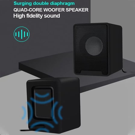 Azemax D9 1+1 Usb 2.0 Hoparlör Taşınabilir Usb Speaker