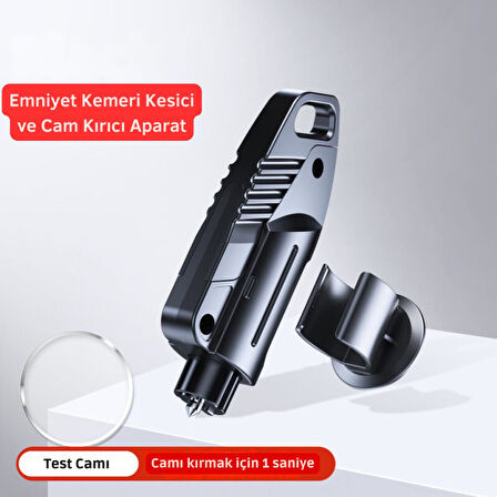 Coofbe Sharp Tool Safety Hammer Emniyet Kemer Kesici Ve Araç Cam Kırıcı Araç Acil Durum Cam Kırıcı