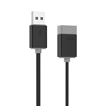 PB467-0100 USB A - USB A Soket Kablo, 1 Metre, Kalay kaplı bakır tel örgü ve AL folyo