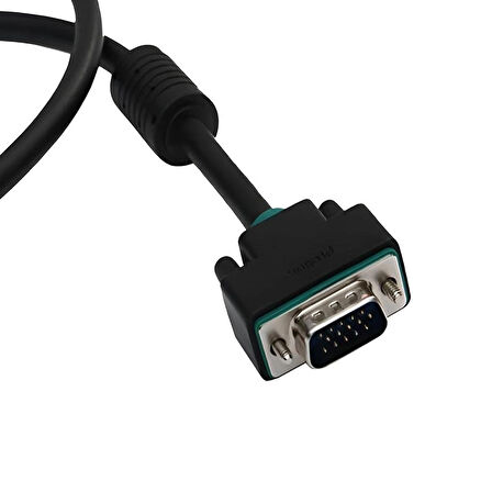 Prolink PB464-0150 DVI A - VGA Kalay kaplı bakır tel örgü, Kalay kaplı bakır Sarmal blendaj ve AL folyo Kablo,1,5metre