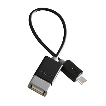 Prolink PB491-0015 USB MİKRO B - USB A SOKET (OTG) 0,15m Mobil cihazlar için flash disk/fare/klavye/kamera gibi cihazlarla bağlantı kablosu