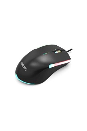 Philips G314 SPK9314 1200 DPI 125Hz Led Işıklı Kablolu Mouse (3 Milyon Tuş Tıklama)