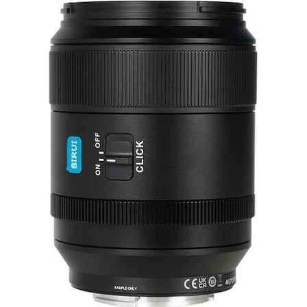 Sirui AURORA 35mm F1.4 Auto-Focus Lens (E Mount, Siyah)