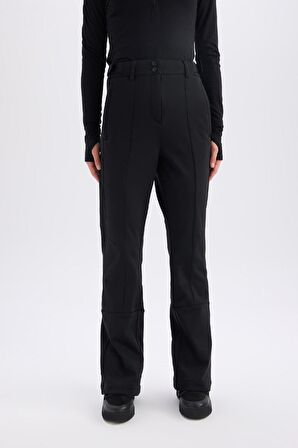 DeFactoFit Regular Fit Sporcu Cepli Softshell Kayak Pantolonu D0017AX24WNBK81