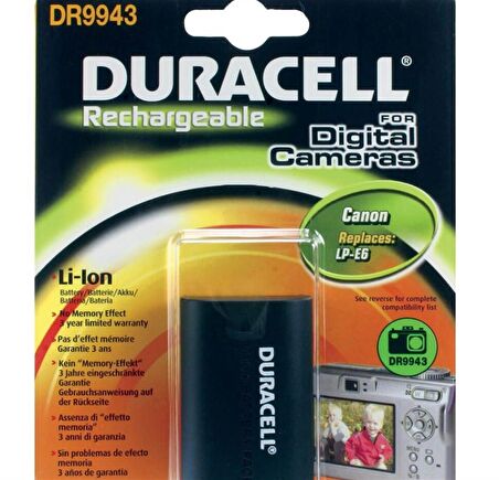 Duracell LP-E6 Batarya