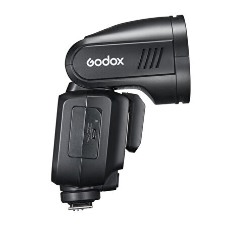 Godox V100 Nikon Uyumlu Yuvarlak Kafa Flaş