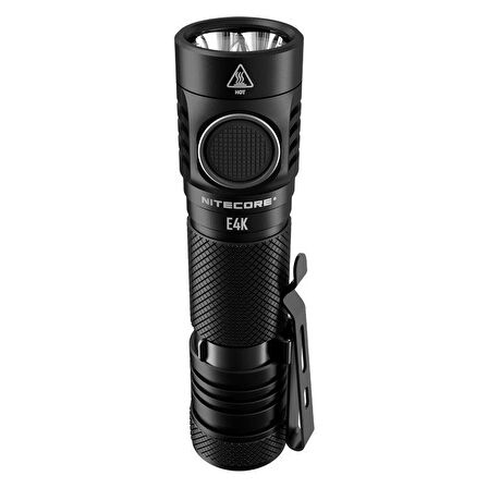 NITECORE E4K 4400 LUMEN EL FENERI ( 2 X CR123)