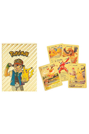 Pokemon Starter Cards Gold 55'li Paket