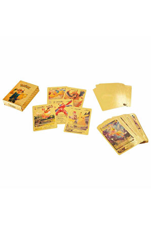 Pokemon Starter Cards Gold 55'li Paket