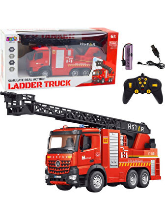 Su Püskürten Uzaktan Kumandalı İtfaiye Aracı 35 Cm