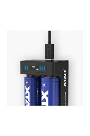 Mc2 Plus Li-ion Pil Şarj Cihazı / Usb Şarj Aleti