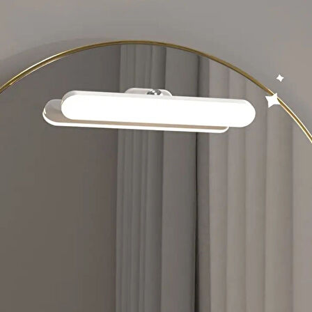 CELİK AVM® Dokunmatik USB İle Şarj Olabilen 27 cm Led Aydınlatma Makyaj Aynası Işığı