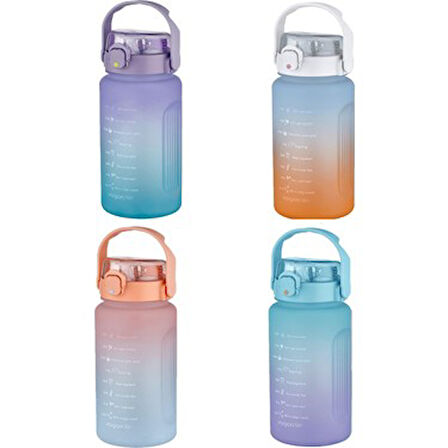 Vagonlife 1500 Ml Poli Carbon Matara Transparan Renkler