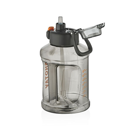 Shotay ST-6291 1500ml Siyah Pipetli Matara