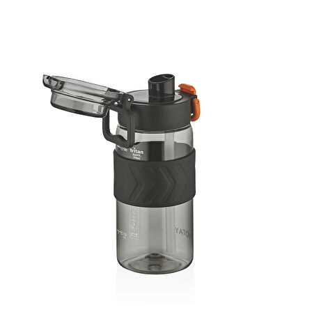 Shotay ST-7237 600ml Siyah Pipetli Tritan Matara