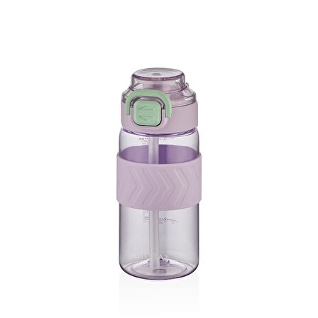 Shotay ST-7237 600ml Mor Pipetli Tritan Matara