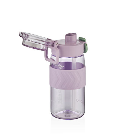 Shotay ST-7237 600ml Mor Pipetli Tritan Matara