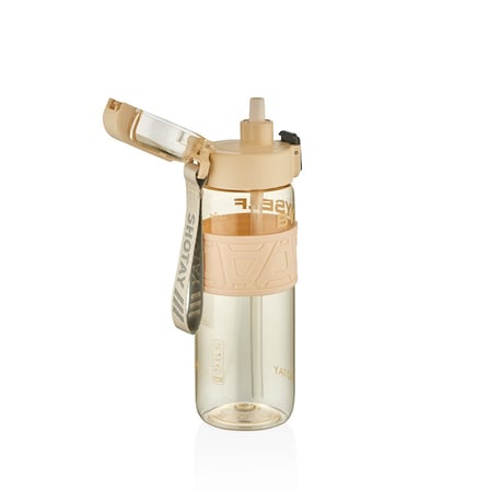Shotay ST-7512 700ml Krem Pipetli Tritan Matara