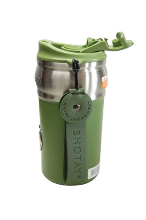 Shotay ST-8912 420ml Yeşil Çelik Termos