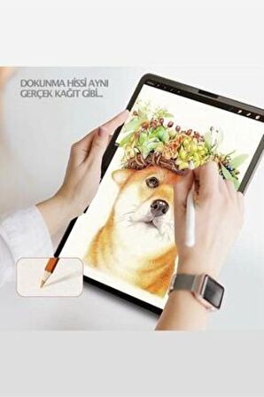 Samsung Galaxy Tab S6 Lite P610 Paper-like Ekran Koruyucu Kağıt Hisli Kırılmaz Cam