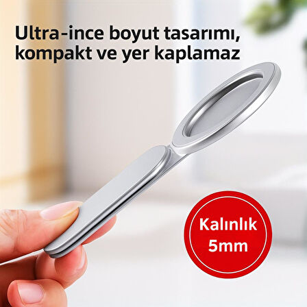 Coofbe Yapışkanlı Magsafe Uyumlu Laptop Telefon Tutucu Araç Ekran Arkası Telefon Tutucu Monitör Tutucu