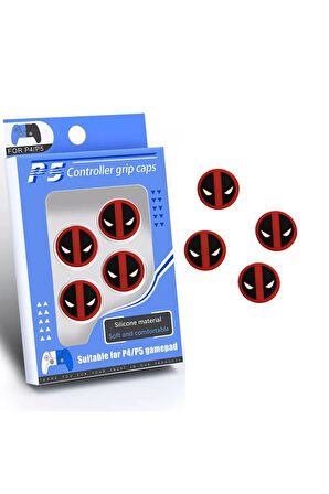 Deadpool Desenli Xbox One-s-x-series X-series S-xbox 360-ps3-ps4-ps5- Analog Koruyucu