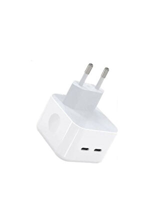 50 W Çift Usb-c Bağlantı Noktalı Güç Adaptörü