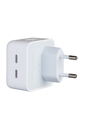 50 W Çift Usb-c Bağlantı Noktalı Güç Adaptörü