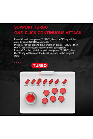 Taşınabilir Wireless Kablosuz Ps4 Ps3 Android Pc Uyumlu Turbo Retro Nostaljik Gamepad