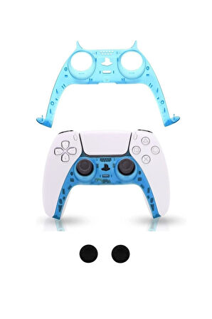 PS5 Dualsense Kontroller Dekoratif Kaplama-analog Koruyucu Hediyeli