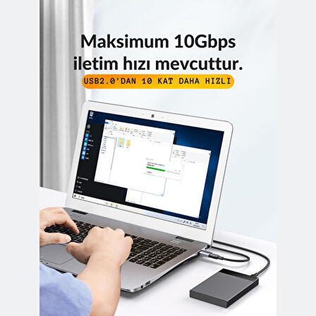 Coofbe Jasoz USB 3.1 to Type-C Dönüstürücü Adaptör Mini OTG 10Gbps Veri Aktarım USB Dönüştürücü 