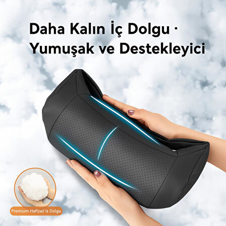 Coofbe Tüm Araçlara Uyumlu Ortopedik Araç Boyun Baş Yastığı Oto Koltuk Başlığı, Oto Boyun Yastığı Car Headrest