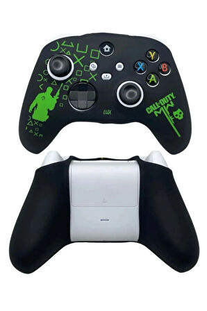 Xbox Series S/seris X 9.nesil Uyumlu Desenli Oyuncu Kolu Silikon Kılıf +Analog Silikon