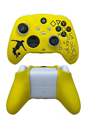 Xbox Series S/seris X 9.nesil Uyumlu Desenli Oyuncu Kolu Silikon Kılıf +Analog Silikon