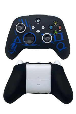 Xbox Series S/seris X 9.nesil Uyumlu Desenli Oyuncu Kolu Silikon Kılıf +Analog Silikon