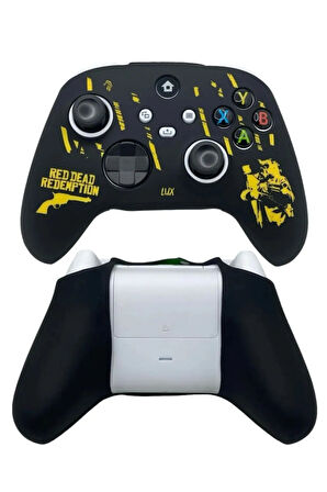 Xbox Series S/seris X 9.nesil Uyumlu Desenli Oyuncu Kolu Silikon Kılıf +Analog Silikon