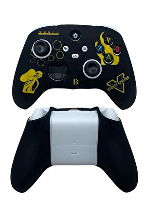 Xbox Series S/seris X 9.nesil Uyumlu Desenli Oyuncu Kolu Silikon Kılıf +Analog Silikon