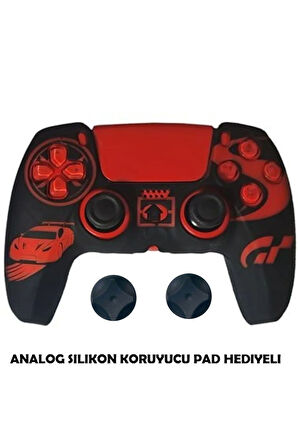 PS5 Dualsense Koruyucu Silikon Kılıf + Analog Silikon Koruyucu