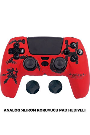 PS5 Dualsense Koruyucu Silikon Kılıf + Analog Silikon Koruyucu