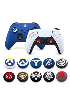 Renkli Xbox One S/one X/xbox E/xbox 360 Analog Koruyucu Silikon Pad