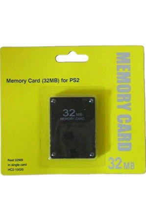 Playstation 2 32mb Hafıza Kartı Memory Card -gerçek 32mb