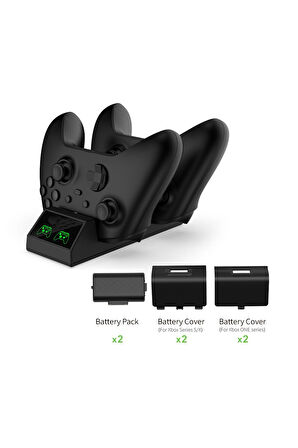 Led Göstergeli Xbox Xbox Series S/x Controller 800mah Pilli Joystick Şarj Stand-tyx-1817x