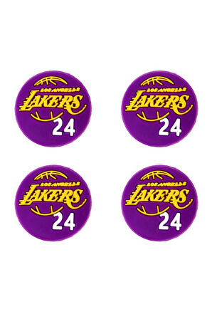 Nba Lakers Desenli Sony Ps5/ps4/ps3 Uyumlu Analog Koruyucu Silikon Pad